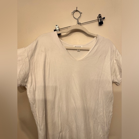 Prologue White Tshirt Midi Dress XS - Picture 3 of 5